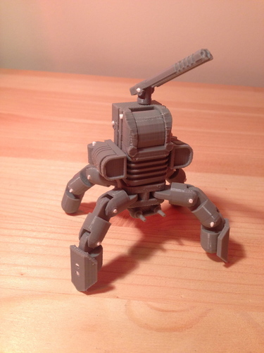Mini Mech - Armored Version 3D Print 17365