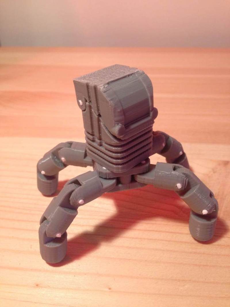 Mini Articulating Quadruped Mech