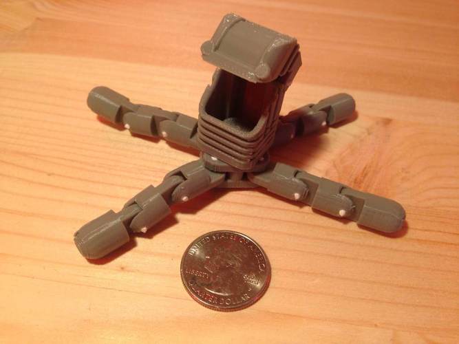 Mini Articulating Quadruped Mech 3D Print 17376