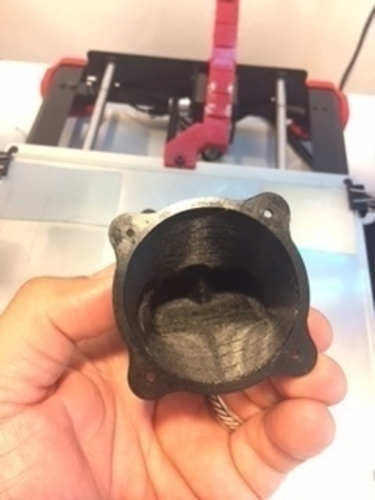 50mm Wanhao Duplicator i3 v2.1 Rear fan  - updated with blower a 3D Print 173841