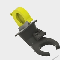 50mm Wanhao Duplicator i3 v2.1 Rear fan  - updated with blower a - Thumbnail 12