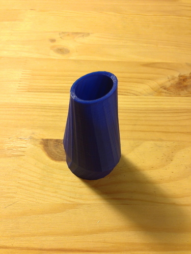 Small Chevron Vase