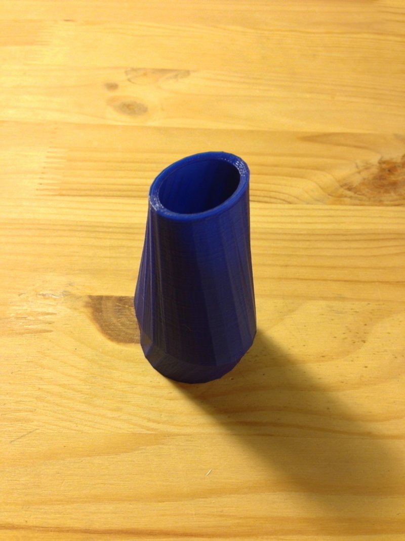 Small Chevron Vase