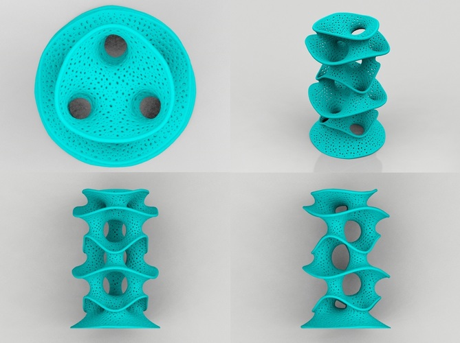Protonik Decor Vase 3D Print 17391