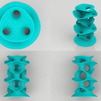 Small Protonik Decor Vase 3D Printing 17391
