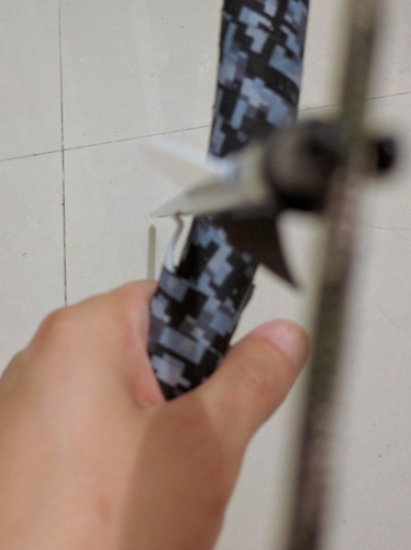 Arrow rest for traditional bow (tab style)