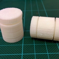 Small HIPS/PVA dissolvable material pivot test 3D Printing 174010