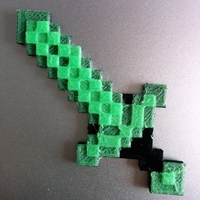 Minecraft tools, diamond & creeper - Thumbnail 2