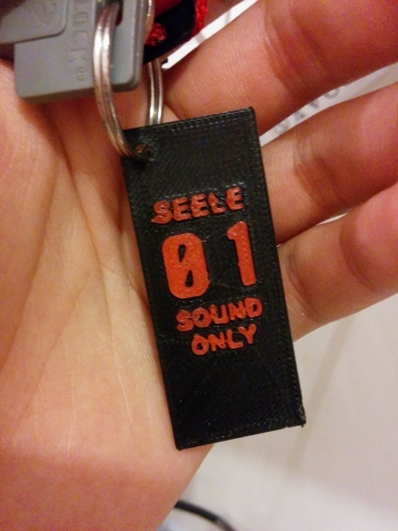 [EVA] Seele monolith key chain