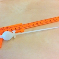 Separatory funnel hairstick - Thumbnail 2