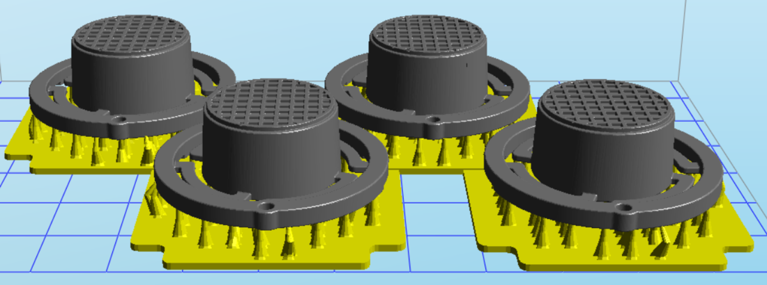 Feet for Scale 3D Print 174058