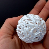 Acupuncture Stress Ball: Alphabet/Typography - Thumbnail 1