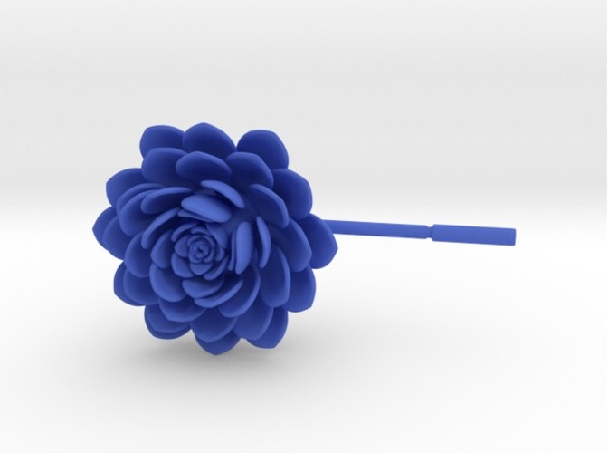 Succulent Lapel Flower 3D Print 17416
