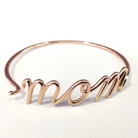 Mom Wire Bracelet (Mother's Day) - Thumbnail 3
