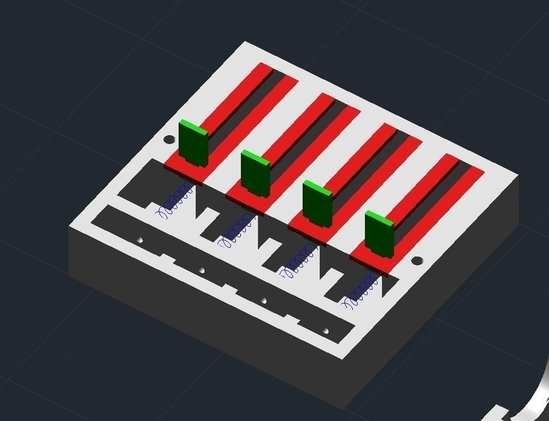 Charger box AAA, AA, D, C for Imax