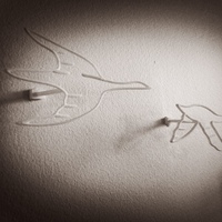 Flock of Birds: Wire Wall Art - Thumbnail 3