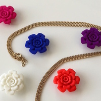 Small Flower Petals Pendant 3D Printing 17444