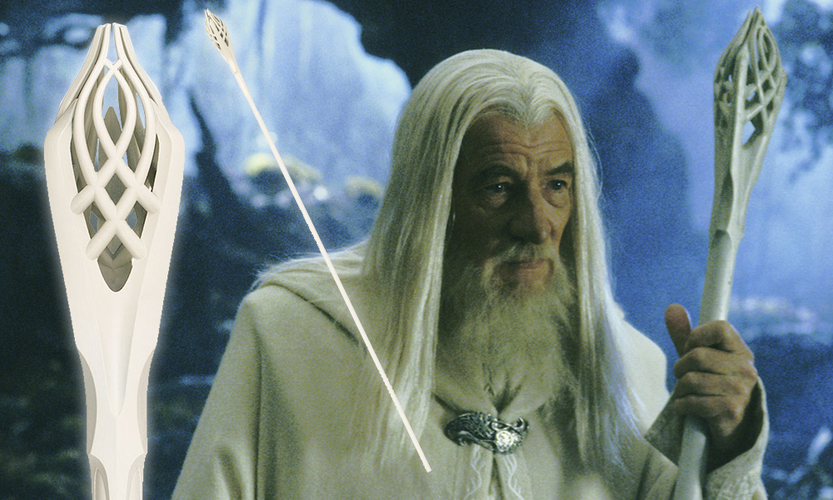 Gandalf White Staff Head