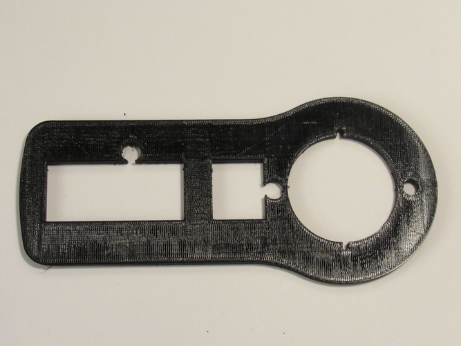 Thin Door kit Yale NexTouch LOCKSMITH LOCK 3D Print 174845
