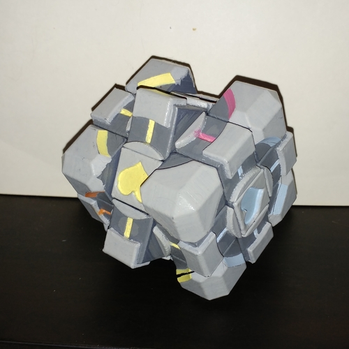 Rubik's Weighted Companion Cube 3D Print 174919