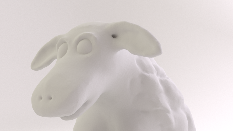 Easter Sheep 3D Print 17492