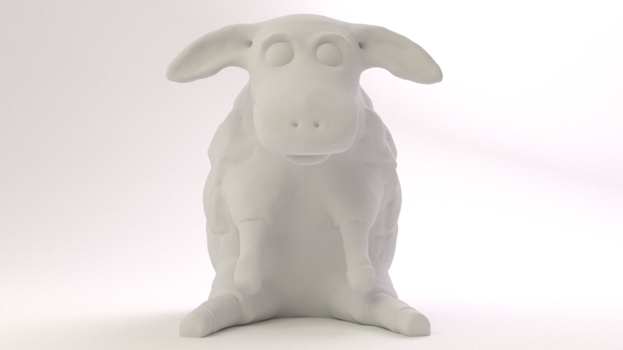 Easter Sheep 3D Print 17494