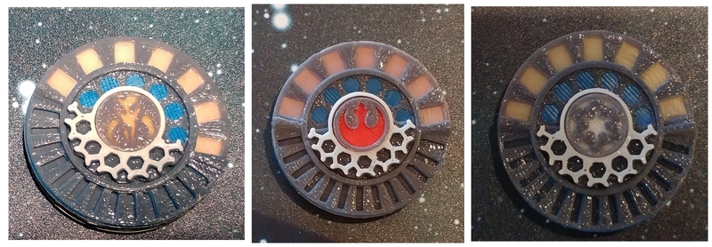 X Wing Miniature Game Damage Dials