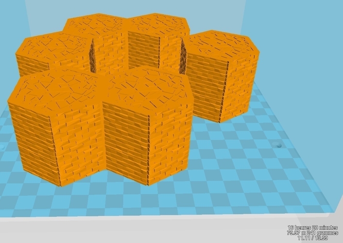 Hexagon of blocked ground - Warhammer Shadespire 3D Print 175044