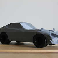 Low-Poly 1972 Datsun 240z - Thumbnail 3