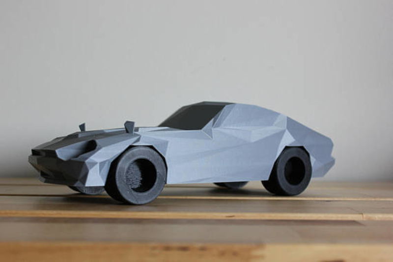 Low-Poly 1972 Datsun 240z