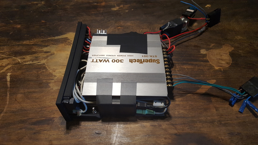 DIY Car radio replacement 3D Print 175174