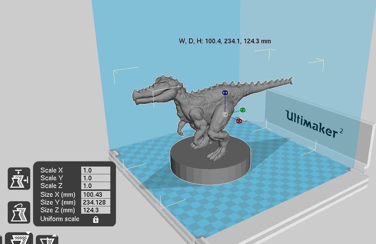 The fantasy dinosaur  3D Print 175428