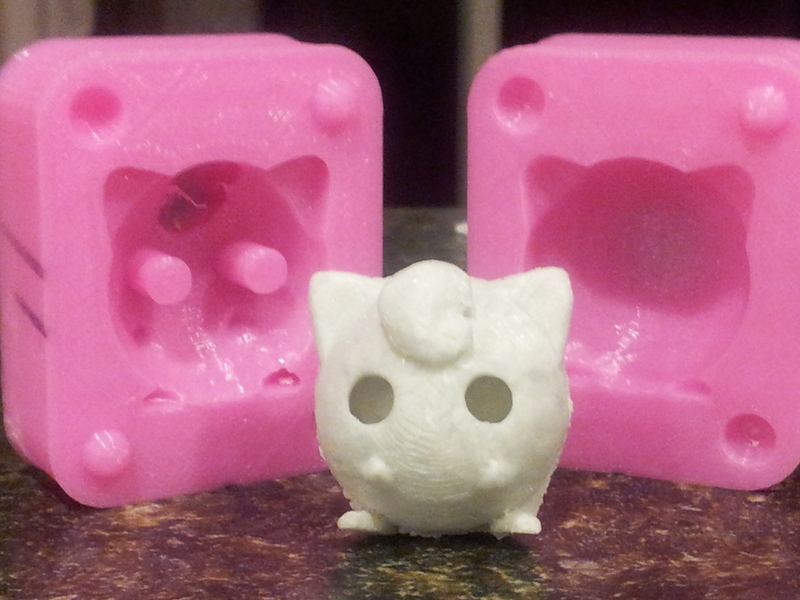 Low Poly Jigglypuff Mold