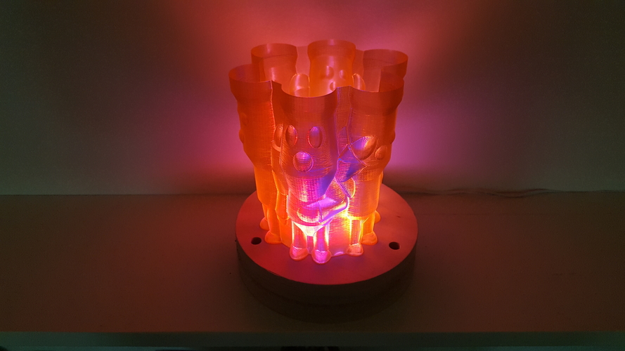 People Lamp 3D Print 175521