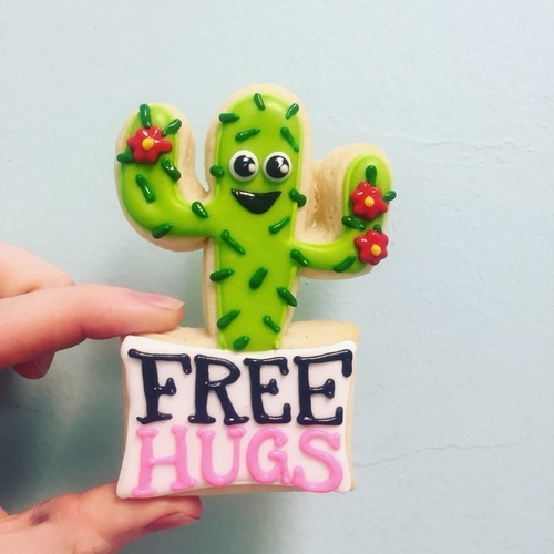 cactus free hugs cutter
