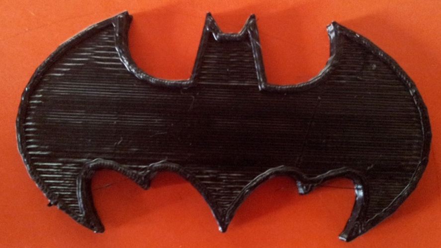 Oldschool Batman magnet 3D Print 17577