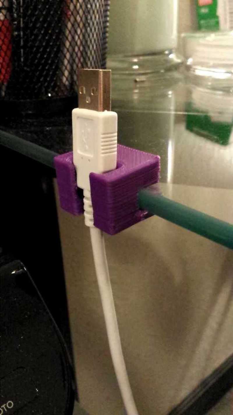 Custom USB holder