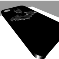 Small batman iphone 6 case 3D Printing 175902