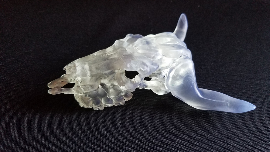 Skull Bull Evil 3D Print 176070