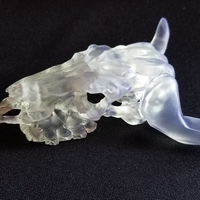 Small Skull Bull Evil 3D Printing 176070