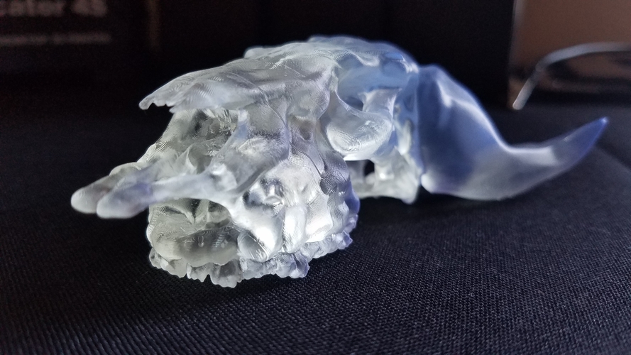 Skull Bull Evil 3D Print 176074