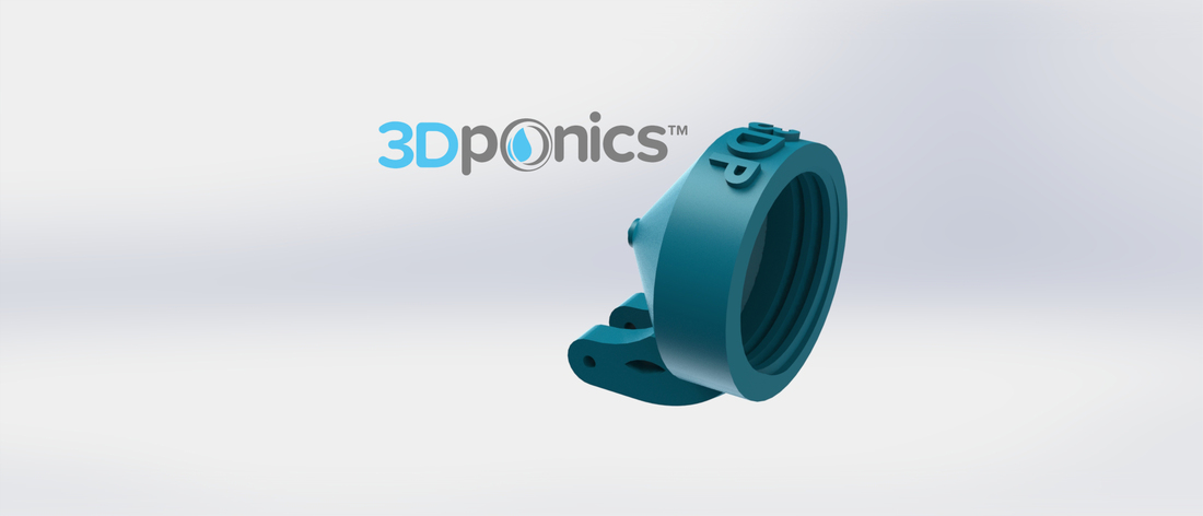 Floater Nozzle - 3Dponics Non-Circulating Hydroponics 3D Print 17613