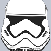 Small Star Wars Clone Trooper 3D Printing 176169