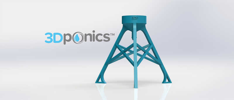 Bottle Stand - 3Dponics Non-Circulating Hydroponics