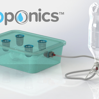 Bottle Stand - 3Dponics Non-Circulating Hydroponics - Thumbnail 4
