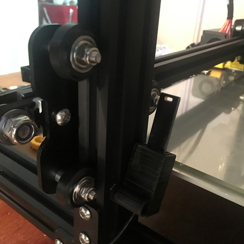 V-slot Extrusion USB Mount (for i.a. CR-10, Anycubic Kossel) 3D Print 176421