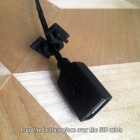 V-slot Extrusion USB Mount (for i.a. CR-10, Anycubic Kossel) - Thumbnail 4