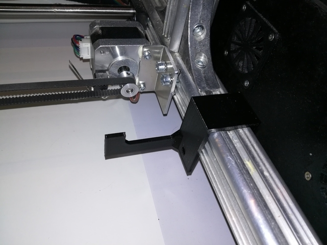 support endstop x 3drag/k8200 3D Print 176450