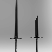 Small Shadow of war Blades - Urfael & Acharn 3D Printing 176476
