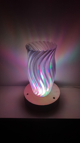Wave Lamp 3D Print 176528